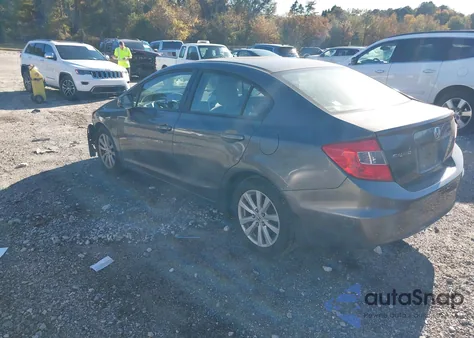 2012 Honda Civic Ex-L from USA, damaged, VIN 2HGFB2F93CH511290